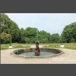 Bayreuth Eremitage - Nordparterre Brunnen Westblick